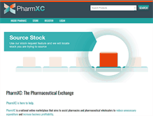 Tablet Screenshot of pharmxc.com